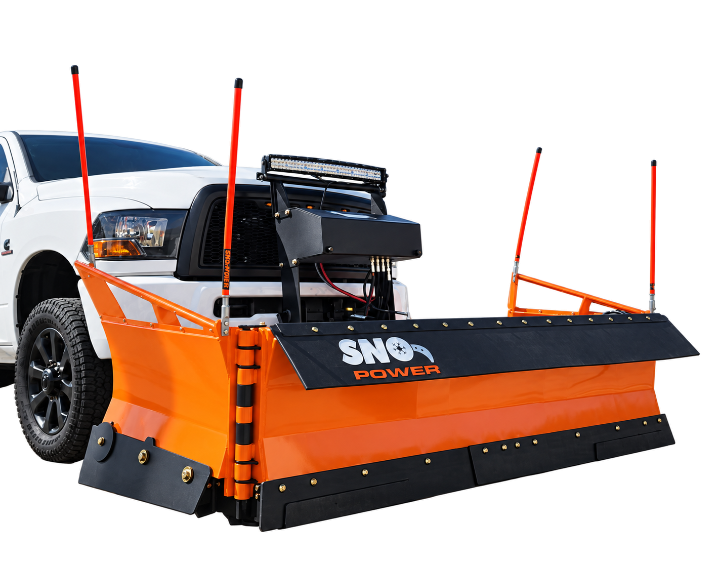 Sno-Power F14 front plow